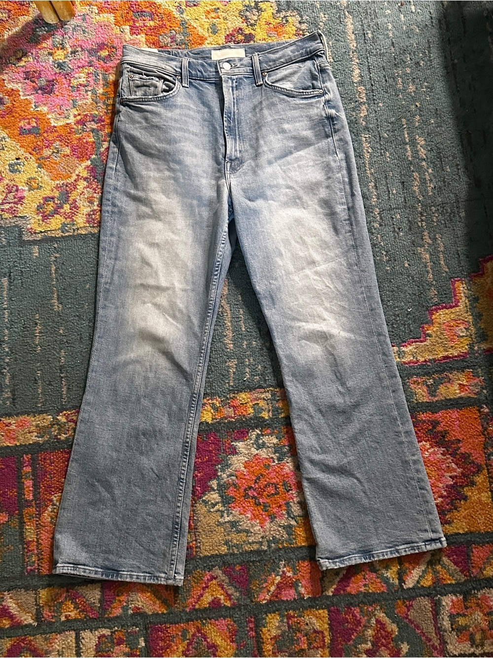 MOTHER The Scooter Ankle Jeans